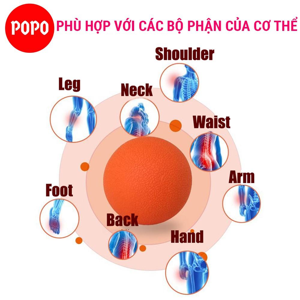 Bóng massage giúp thư giãn cơ bắp trị liệu hiệu quả kích hoạt các điểm thần kinh dành cho tập thể hình POPO