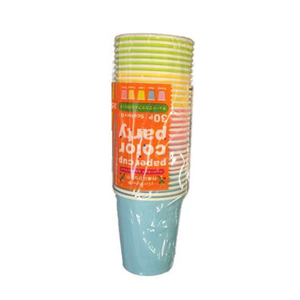 Set 30 Ly Giấy Màu Sắc Nhật Bản 205ml (Tặng Cafe Macca)