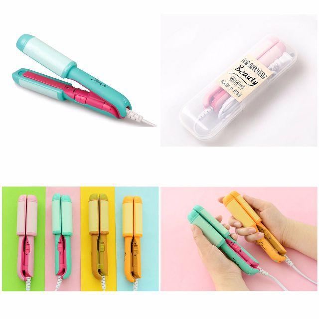 Máy duỗi kẹp tóc mini trái cây siêu kute