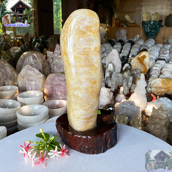 Thạch anh bông vàng vượng tài khí - 4.58kg - TAV144