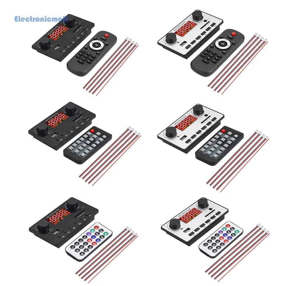 Bảng Mạch Giải Mã Máy Nghe Nhạc MP3 Kết Nối Bluetooth 5.0 2x40W 12V 80W