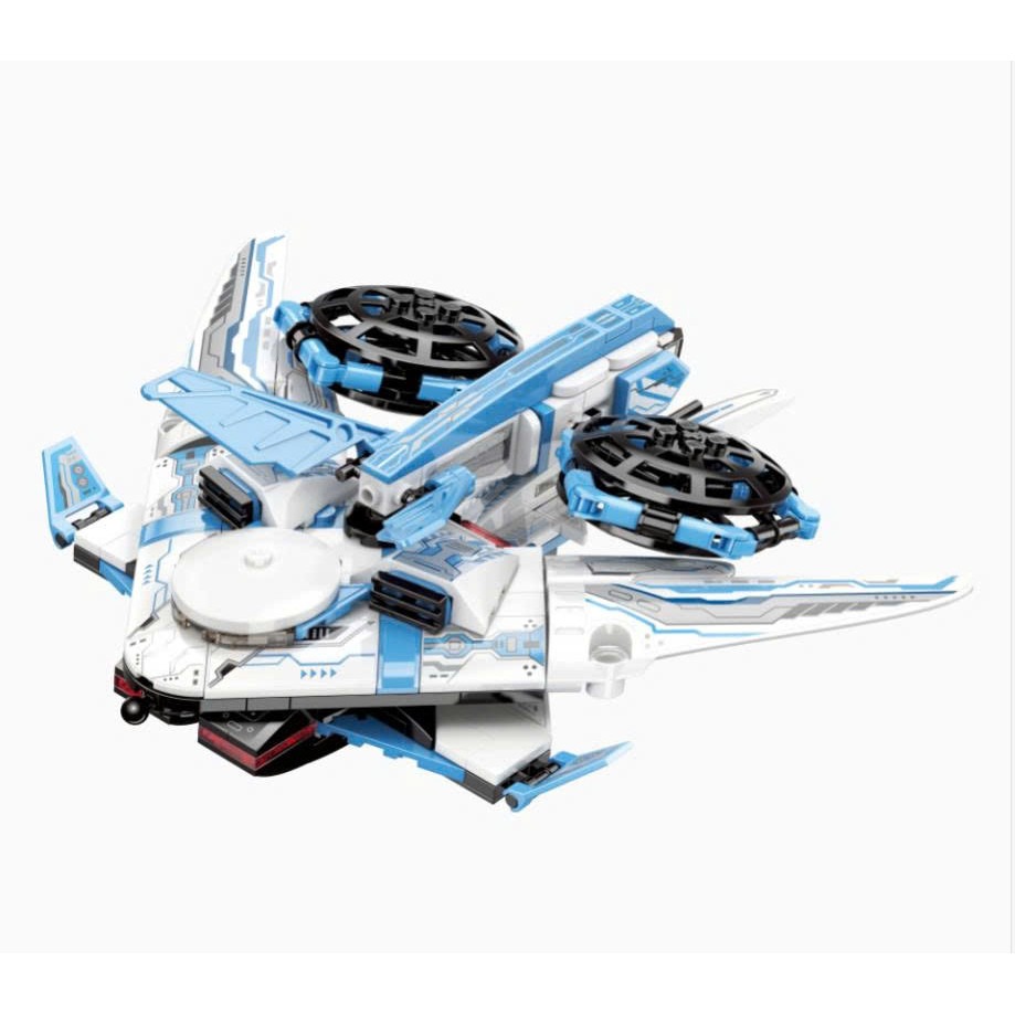 Đồ chơi - QMAN - 41106 Bộ đồ chơi xếp hình mô hình Chiến binh thiên hà (KT 3.5x2.5x9cm)