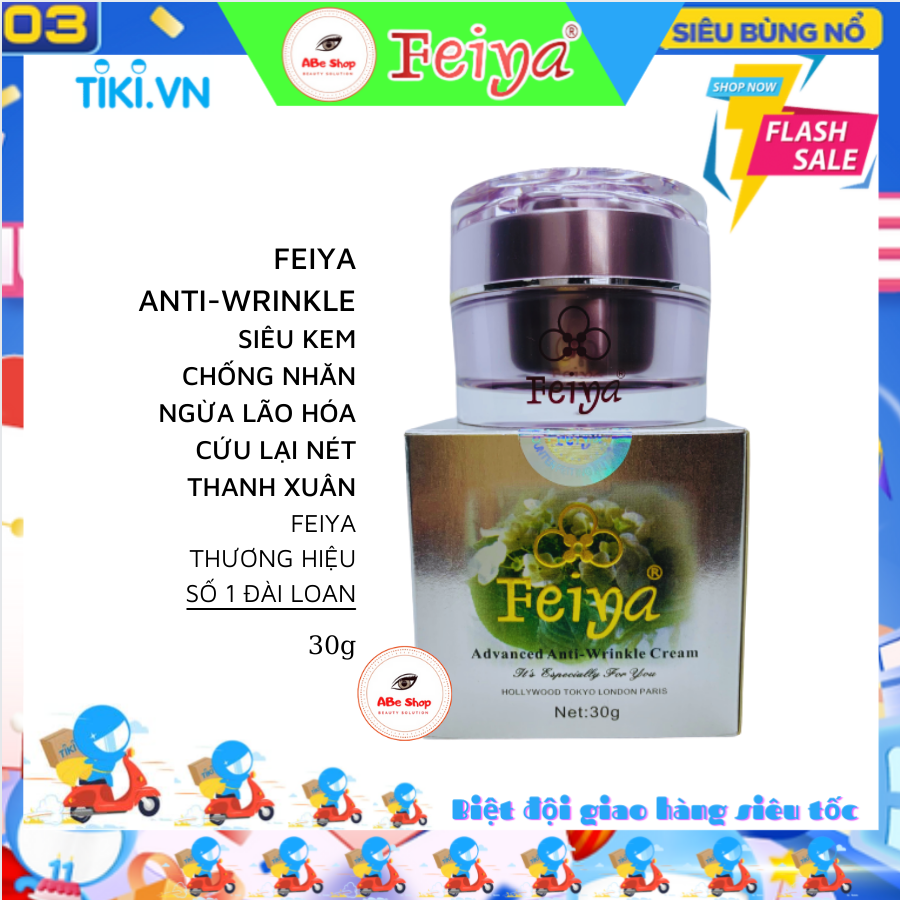 KEM FEIYA CHỐNG NHĂN - CHÔNG LÃO HOÁ - FEIYA ANTI-WRINKLE CREAM (40g)