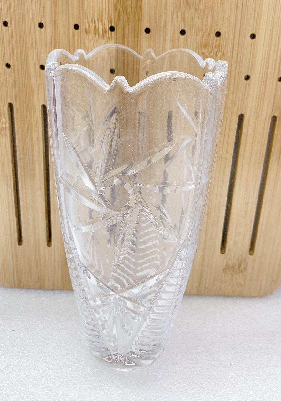 BÌNH CẮM HOA THỦY TINH CAO CẤP DÁNG CHỮ V 30CM - ANTH506
