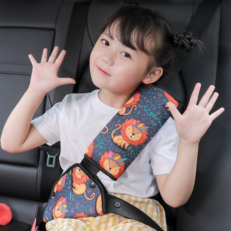 Chống Cổ An Toàn Vai Định Vị Vai Bộ Dây An Toàn Xe Hơi Điều Chỉnh Giá Đỡ Dây An Toàn Đệm Dành Cho Bé Con trẻ Em