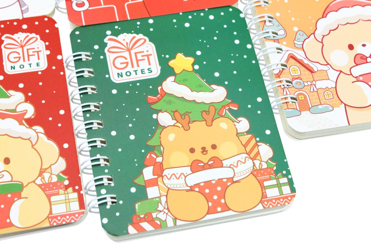 Sổ Lò Xo Moochi Christmas A7 - Kẻ Ngang - 160 Trang 70gsm - The Sun 04