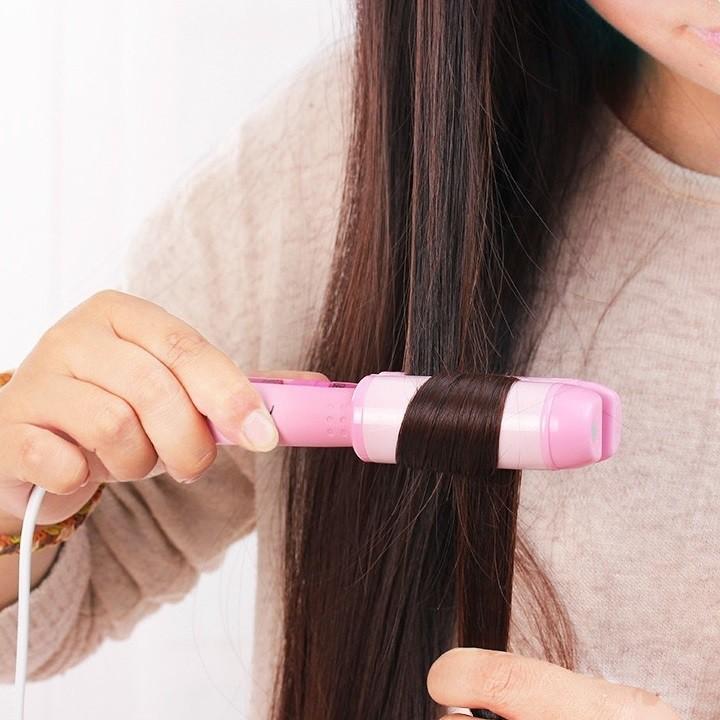 Máy duỗi kẹp tóc mini trái cây siêu kute