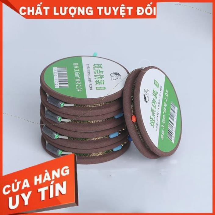 Dây Trục Câu Đài Buộc Sẵn Cước Câu Cá Tàng Hình đủ kích thước 3m6 4m5 5m4 6m3 - Sanami Fishing