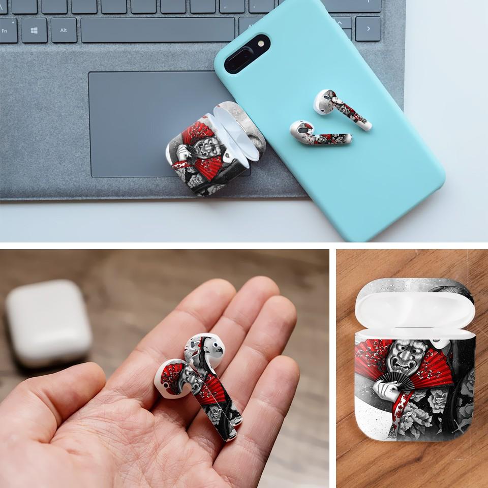 Miếng dán skin cho AirPods in hình Hikaru Nhật Bản - CHR028