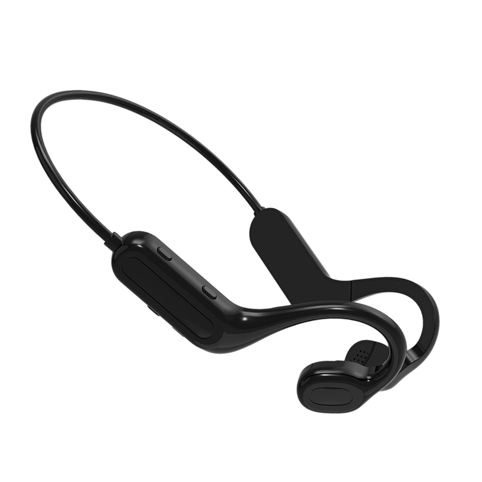 Q02 Conduction Headset with microphone rophone Ear Titanium
