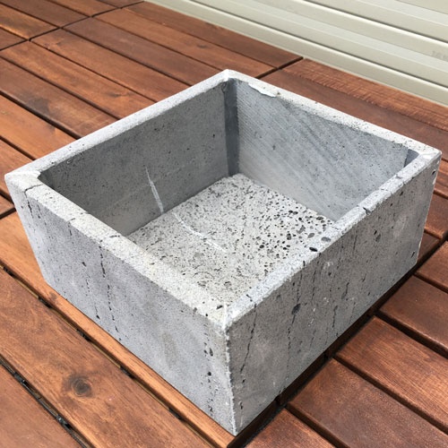 Chậu trồng cây để bàn xinh xắn KT R20xC10xD20cm