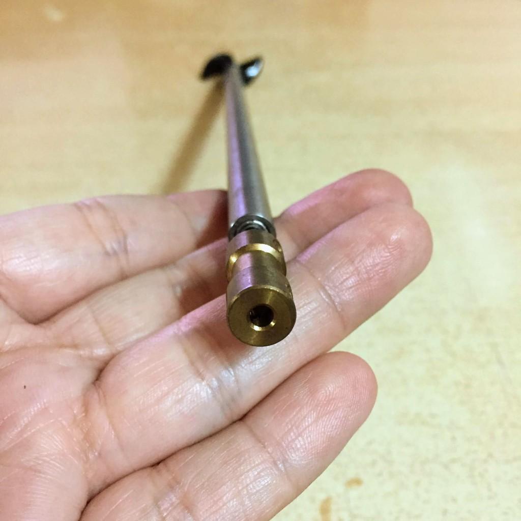Trục chân vịt kèm trục chuyển động và chân vịt 2 lá 3x32mm