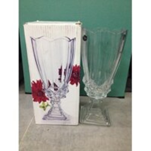 Bình hoa có chân pha lê không chì Soga Nhật FLOWER VASE 340mm