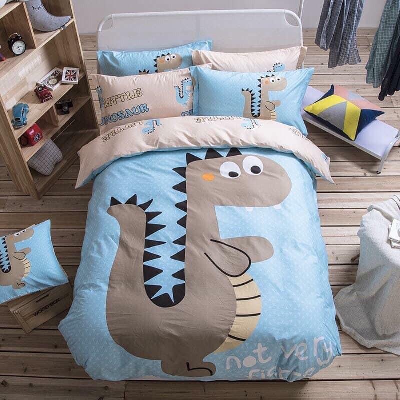 BỘ CHĂN GA COTTON HỌA TIẾT DỄ THƯƠNG