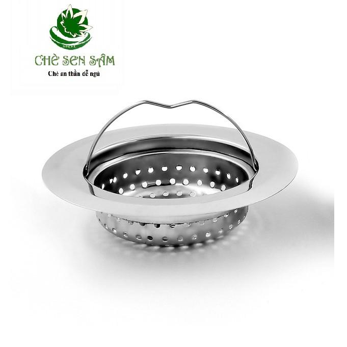 Lưới Lọc INOX Bồn Rửa Chén Bát Lưới Lọc Rác Chậu Rửa Tiện Lợi, Vệ Sinh