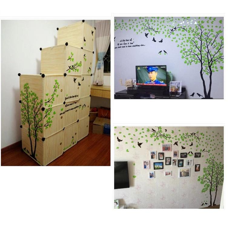 Decal 3D trang trí tường nhà cửa Home Decor Bedroom Living Room Wallstickers
