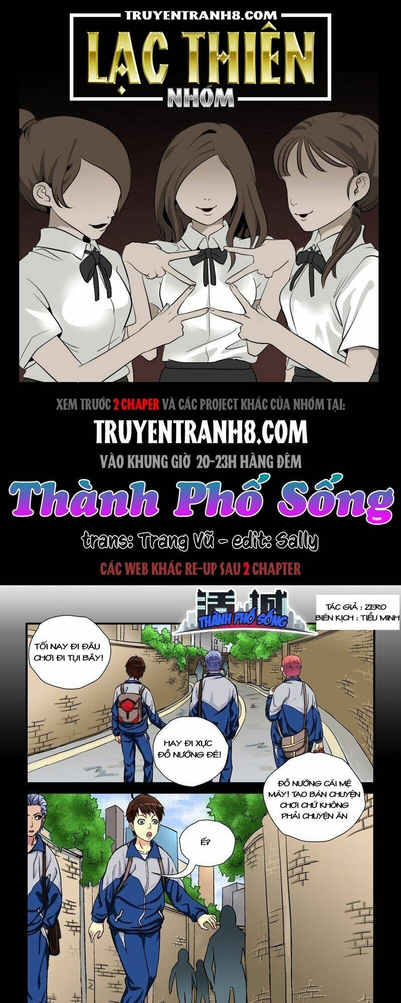 thành phố sống chapter 9 1