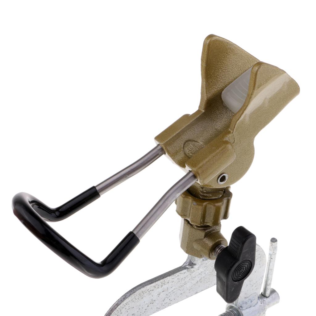 1 Piece Fishing Rod Pole Stand Bracket Support Holder Adjustable Clamp Fishing Tool 8.5 cm/3.3 inch