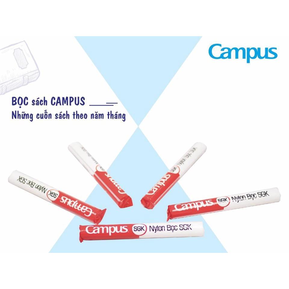 Cuộn bọc Sách / Bọc Vở nylon Campus NC-BOK-10-3