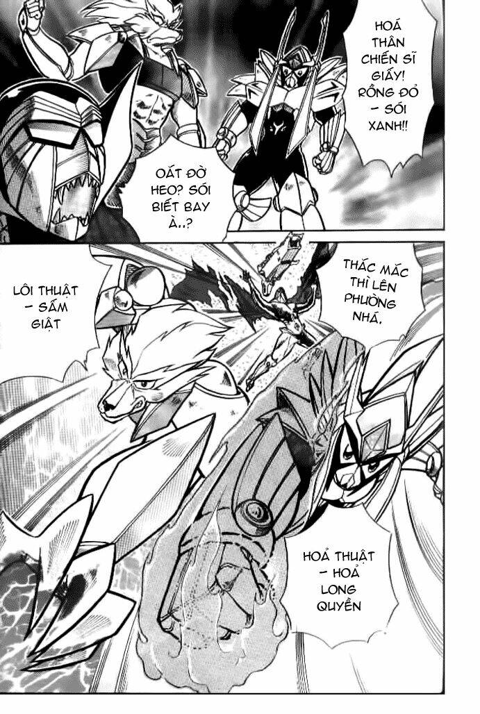 hiệp sĩ giấy - origami fighter chapter 4 13