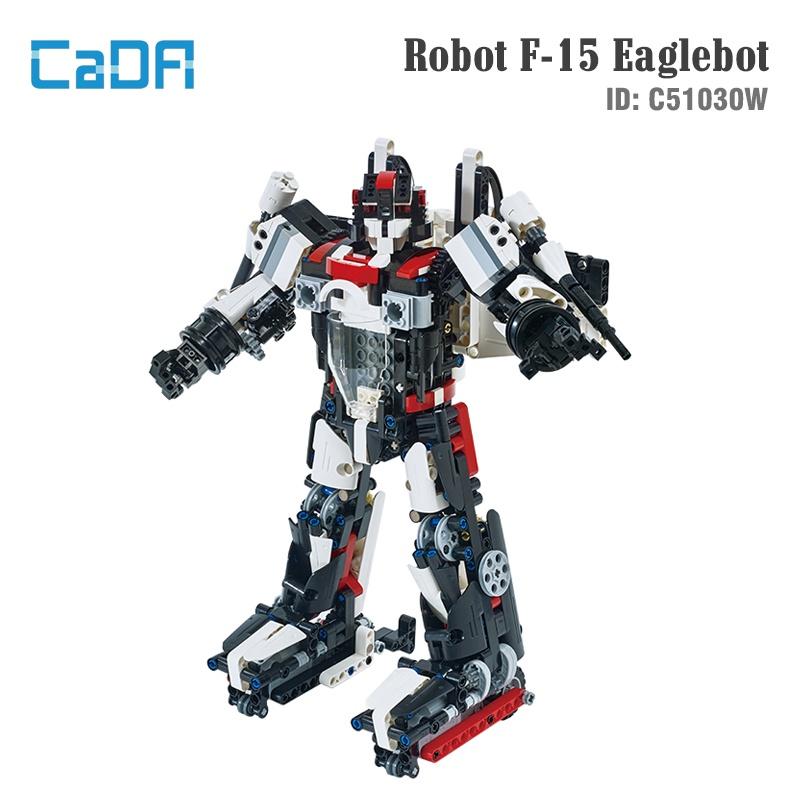 Đồ Chơi Lắp Ráp Điều Khiển Robot 2 Trong 1 F-15 Eaglebot – CADA C51030W