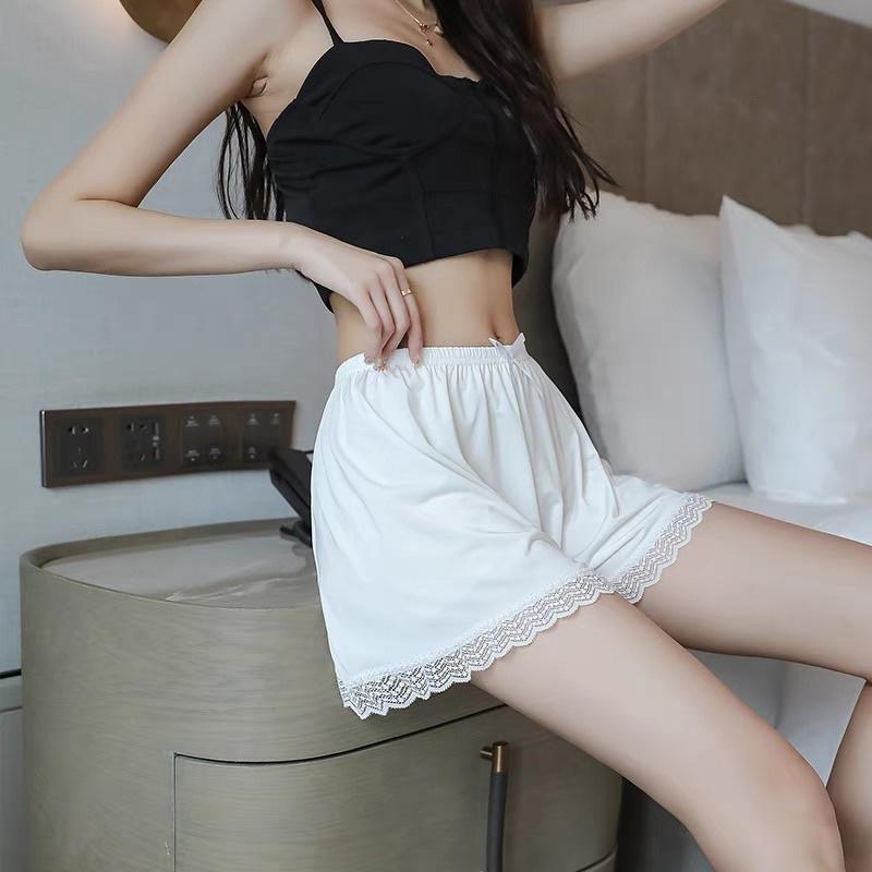 Quần ngủ nữ ngắn chất thun lạnh cao cấp