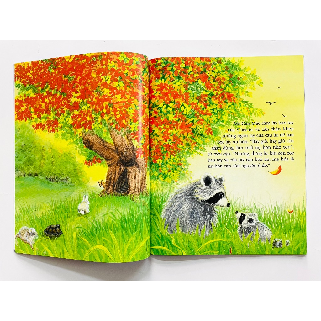 Bộ sách song ngữ - Nụ Hôn Trên Bàn Tay (6 cuốn lẻ tùy chọn) - Ehomebooks Quảng Văn