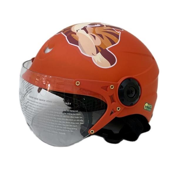 Mũ Bảo Hiểm Trẻ Em CHITA HELMETS CT25(K) Tem Little Tiger Dễ Thương Cho Bé