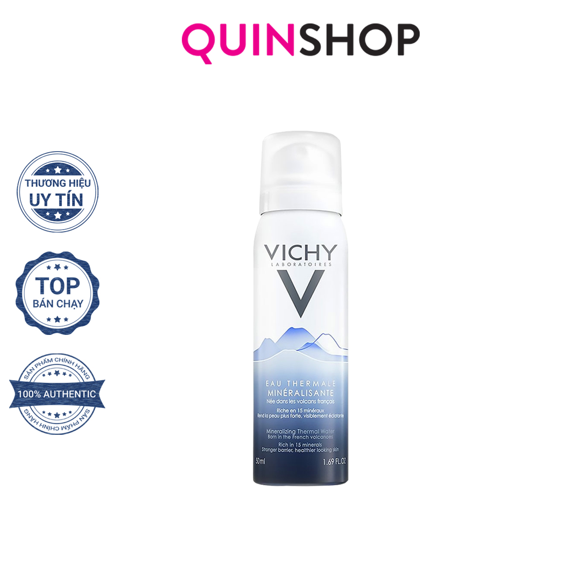 Xịt Khoáng Vichy Eau Thermale Mineralizing Thermal Water 50g