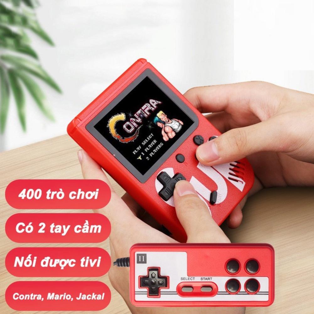 Máy Chơi Game Cầm Tay Di Động SUP 400 Trò Chơi Huyền Thoại Cao Cấp G1 Plus Nhiều Trò Trong 1 Máy Tiện Lợi - Bản 2 người