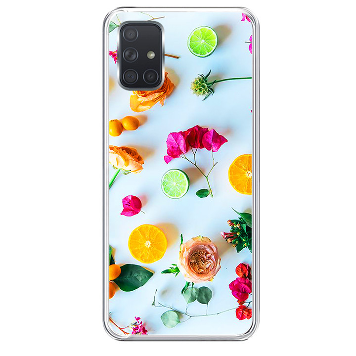 Ốp lưng điện thoại Samsung Galaxy A71 - Silicon dẻo - 0137 SPRING03 - Hàng Chính Hãng