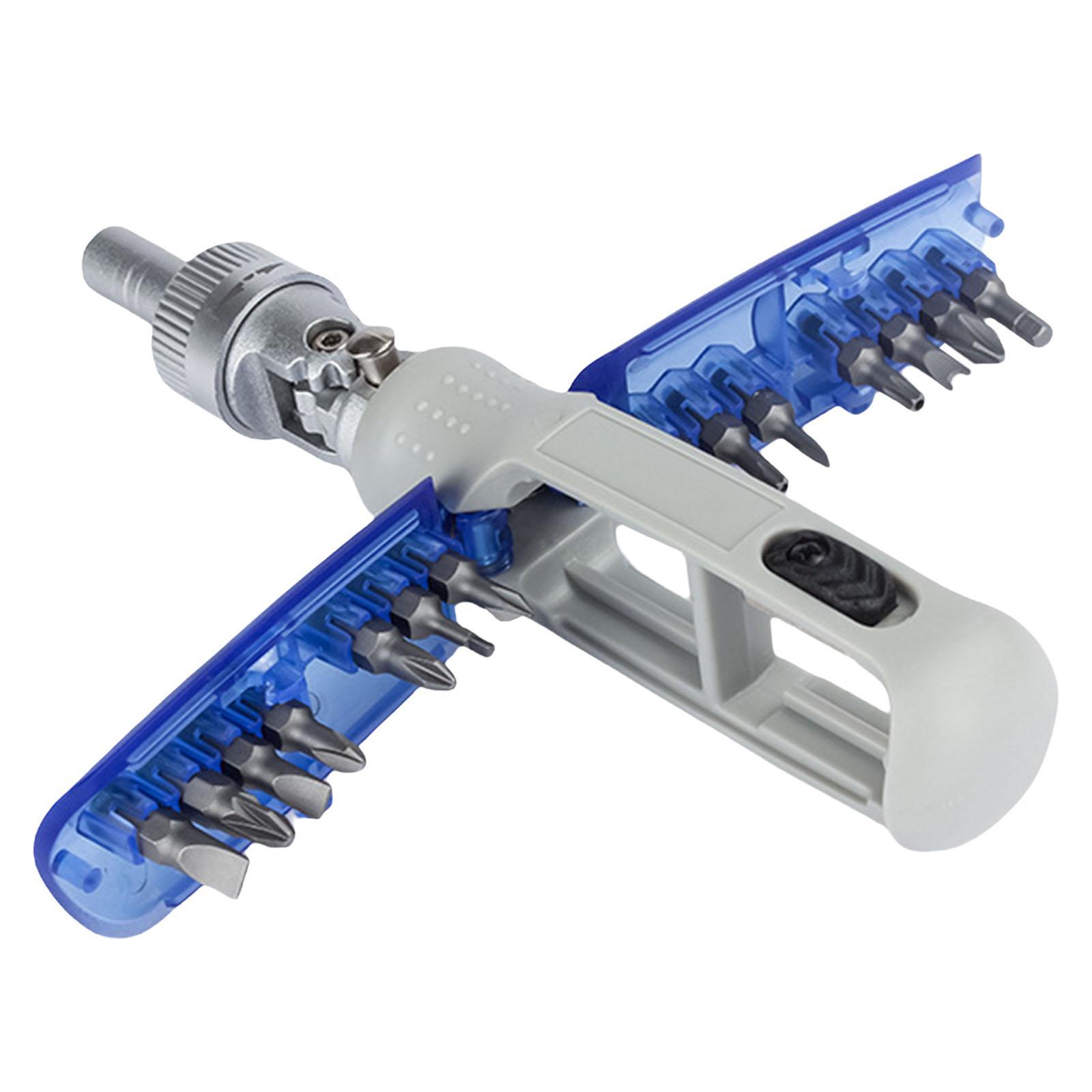 Ratchet Screwdriver Hand Tools for Emergency Office Outdoor Work Home Maintenance