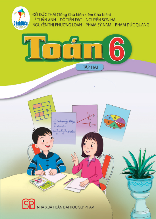 Toán lớp 6 (2 tập) Bộ sách Cánh Diều