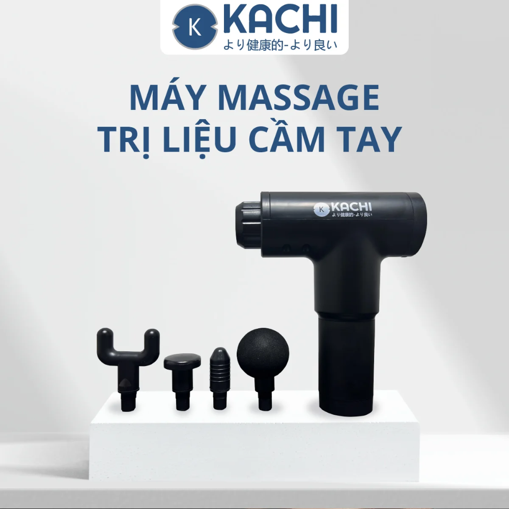 Máy massage trị liệu cầm tay không dây Kachi MK340 giảm đau nhức giảm căng cơ - Hỗ Trợ Mát Xa Chuyên Sâu, Giảm Đau Cơ, Cứng Khớp