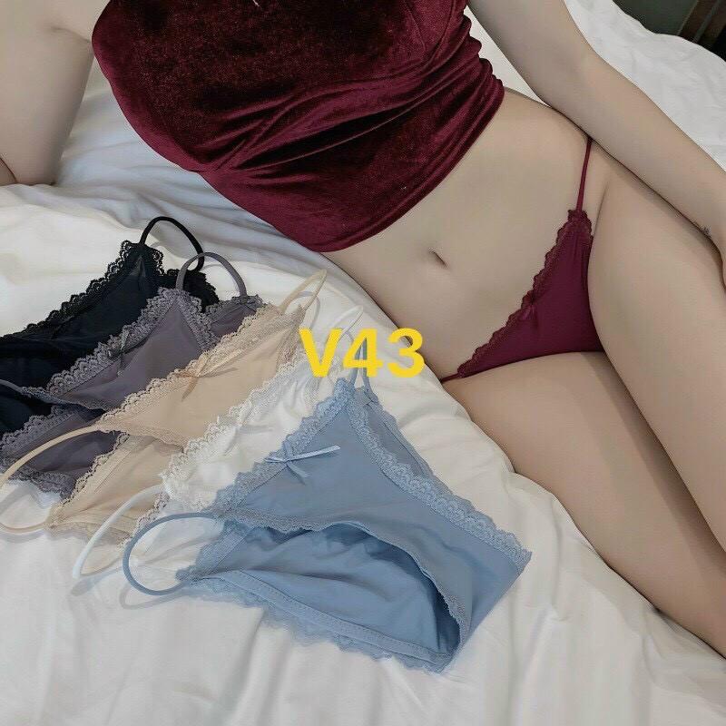 Quần chip thun lạnh dây hông mảnh sexy V43