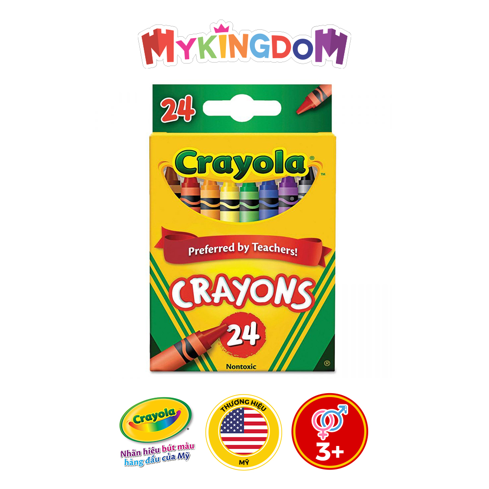 Bút Sáp 24 Màu Crayola 523024