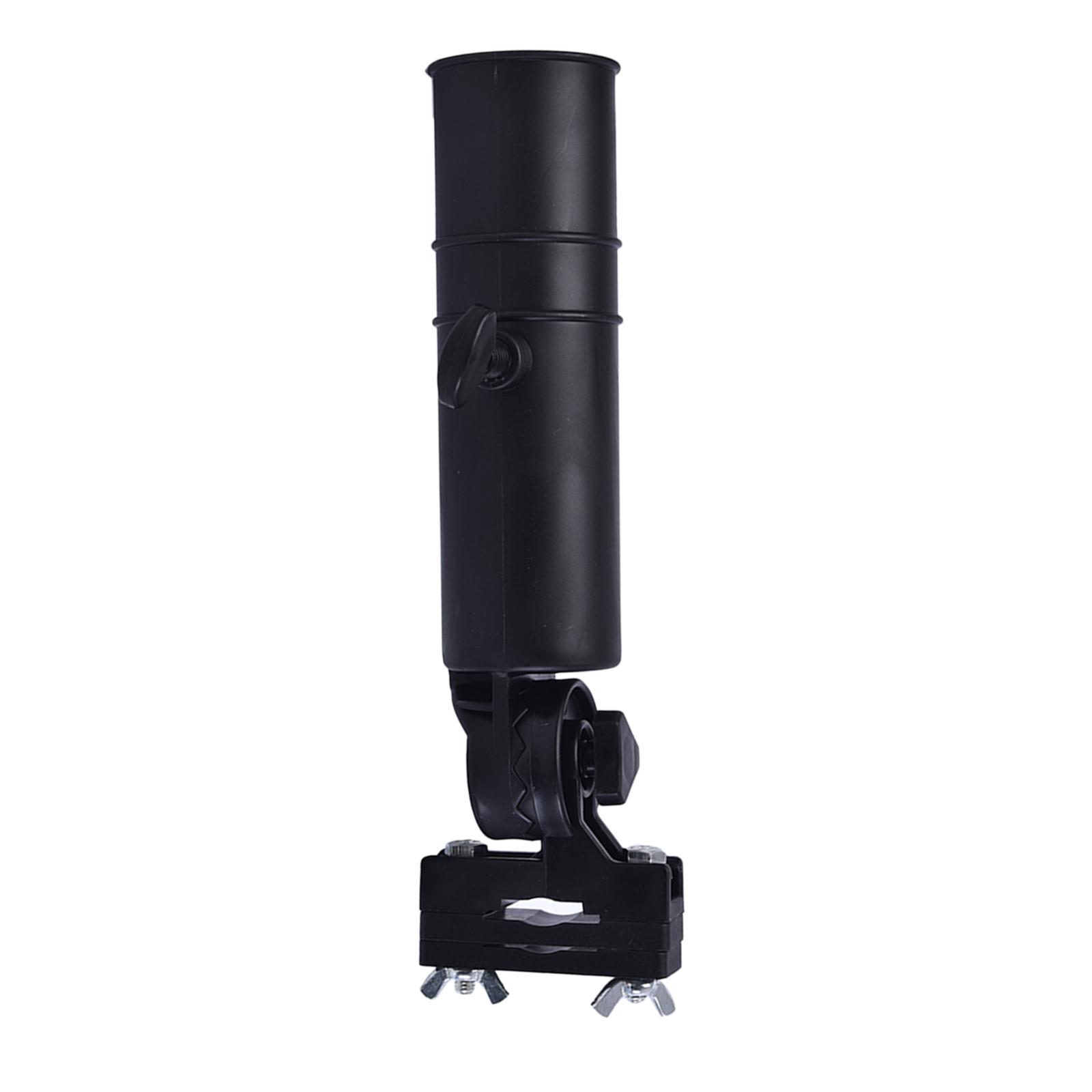 Golf Trolley Umbrella Holder Universal Golf Cart Umbrella Stand Mount for Golf Cart Handles, Plastic
