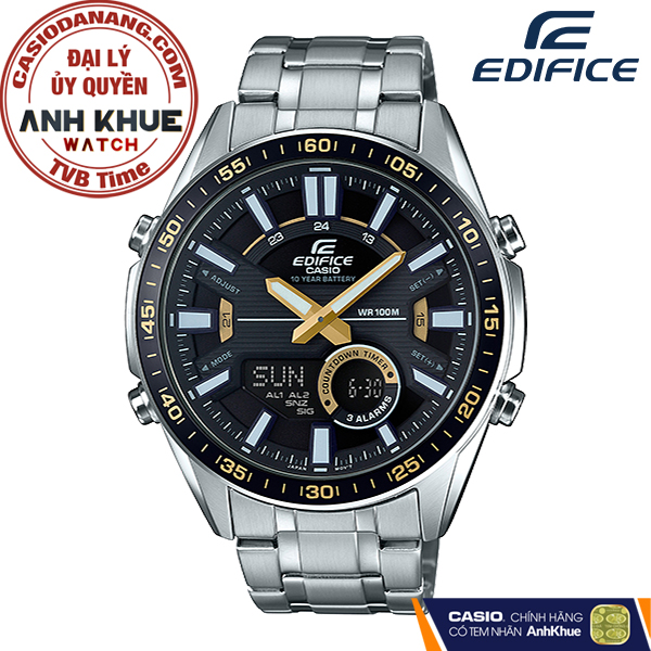 Đồng hồ nam dây kim loại Casio Edifice chính hãng EFV-C100D-1BVDF