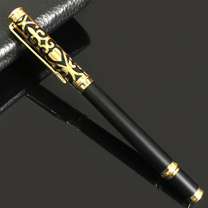 Bút ký Lộc phát GOLD 168 - Đen