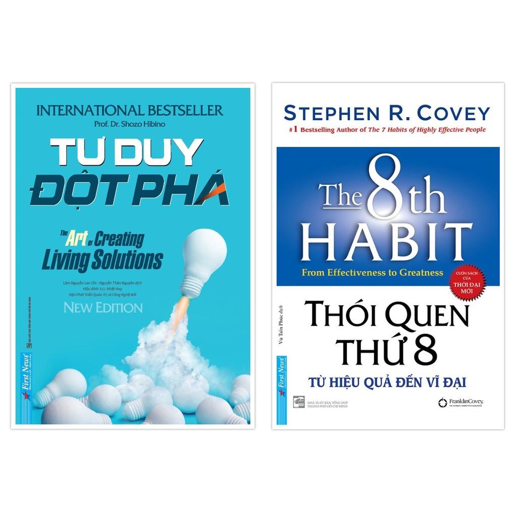 Combo Bìa mềm Tư duy đột phá + Thói quen thứ 8 - Bản Quyền
