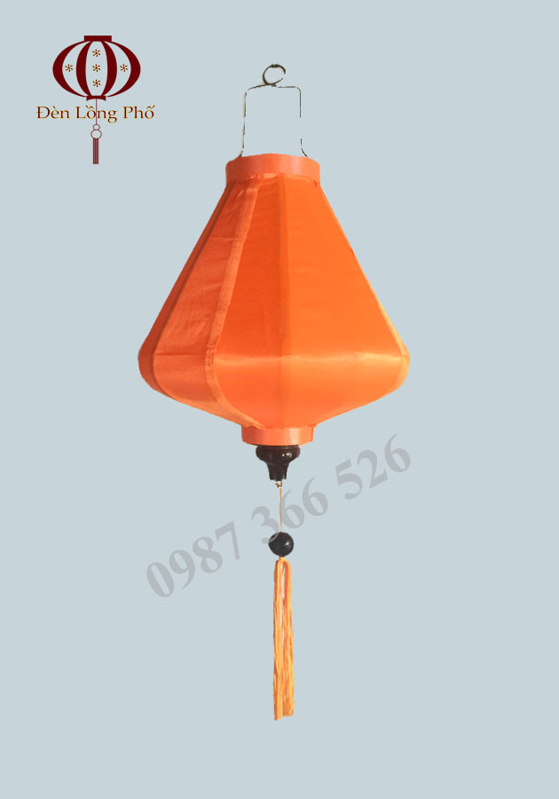 Combo 20 đèn lồng Hội An vải phi bóng size 30 cm nhiều màu nhiều kiểu chuyên dùng trang trí ngoài trời