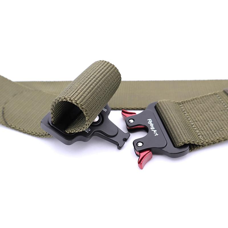 Rộng 5.0CM Quân Đai Chiến Thuật Quân Sự Nylon Thon Eo Nhanh Chóng Phát Hành Ngoài Trời Săn Bắn Huấn Luyện Kim Loại Mạnh Mẽ Khóa Cảnh Sát Nam