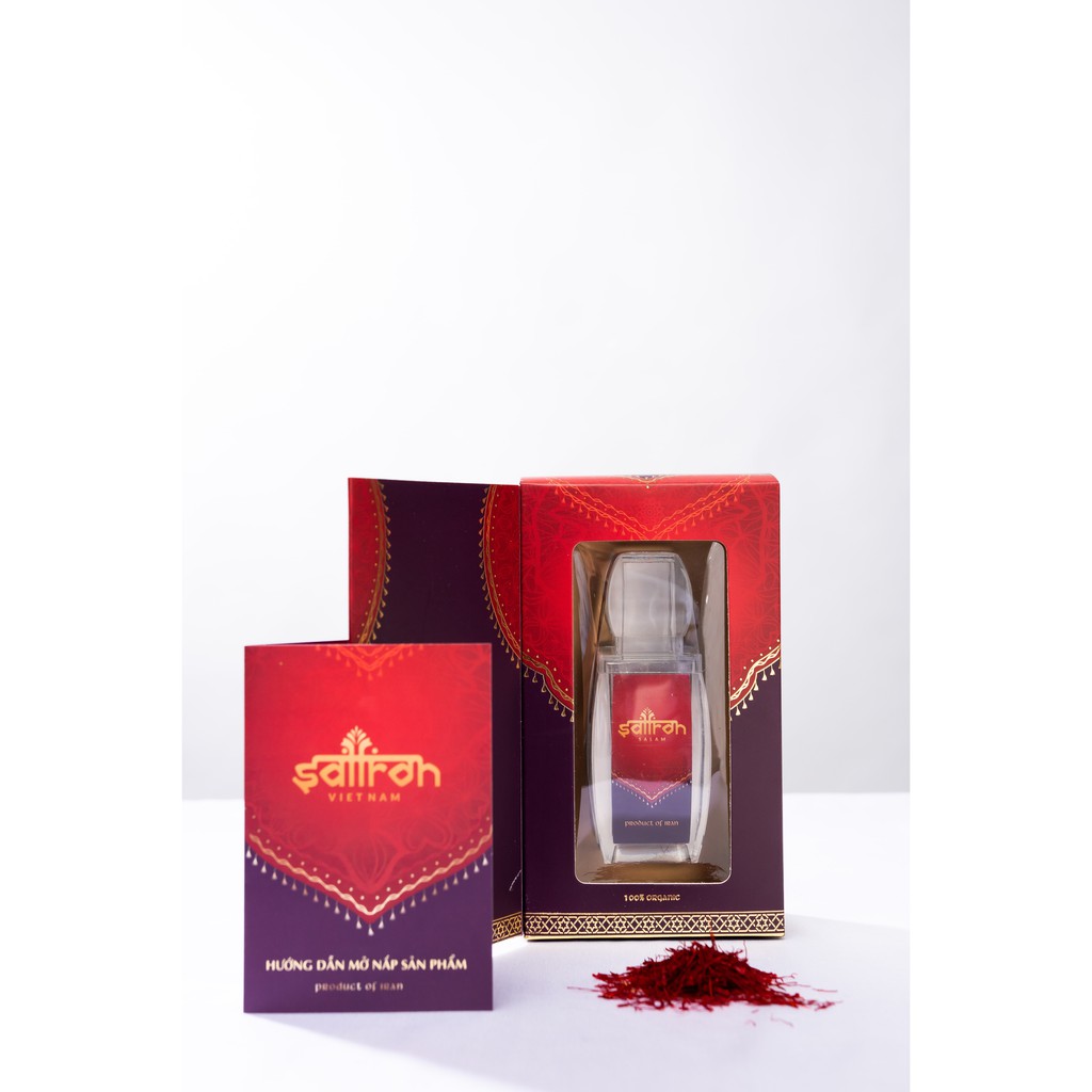 Nhụy Hoa Nghệ Tây Saffron Salam 1Gram/hộp