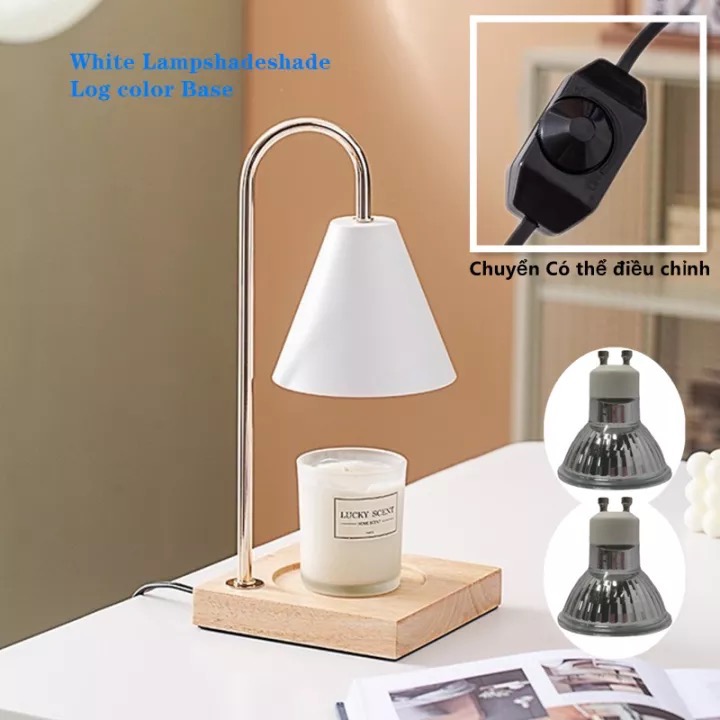 Đèn đốt nến thơm,Đèn phòng ngủ,Candle warmer lamp,Sáp thơm phòng,Nến xông tinh dầu,Thơm phòng,Đèn xông tinh dầu đốt nến,mini,Đèn đứng