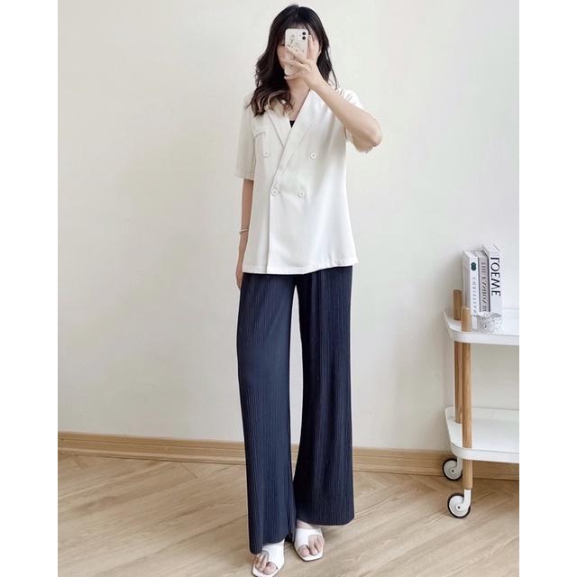 Áo khoác blazer cơi túi ngực 4 khuy cổ k 70a27 by germe