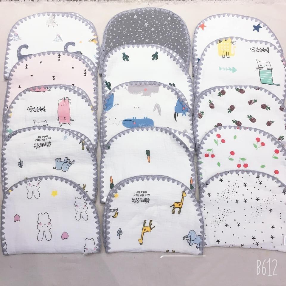Gối Xô Nhăn 10 Lớp Cho Bé Sơ Sinh