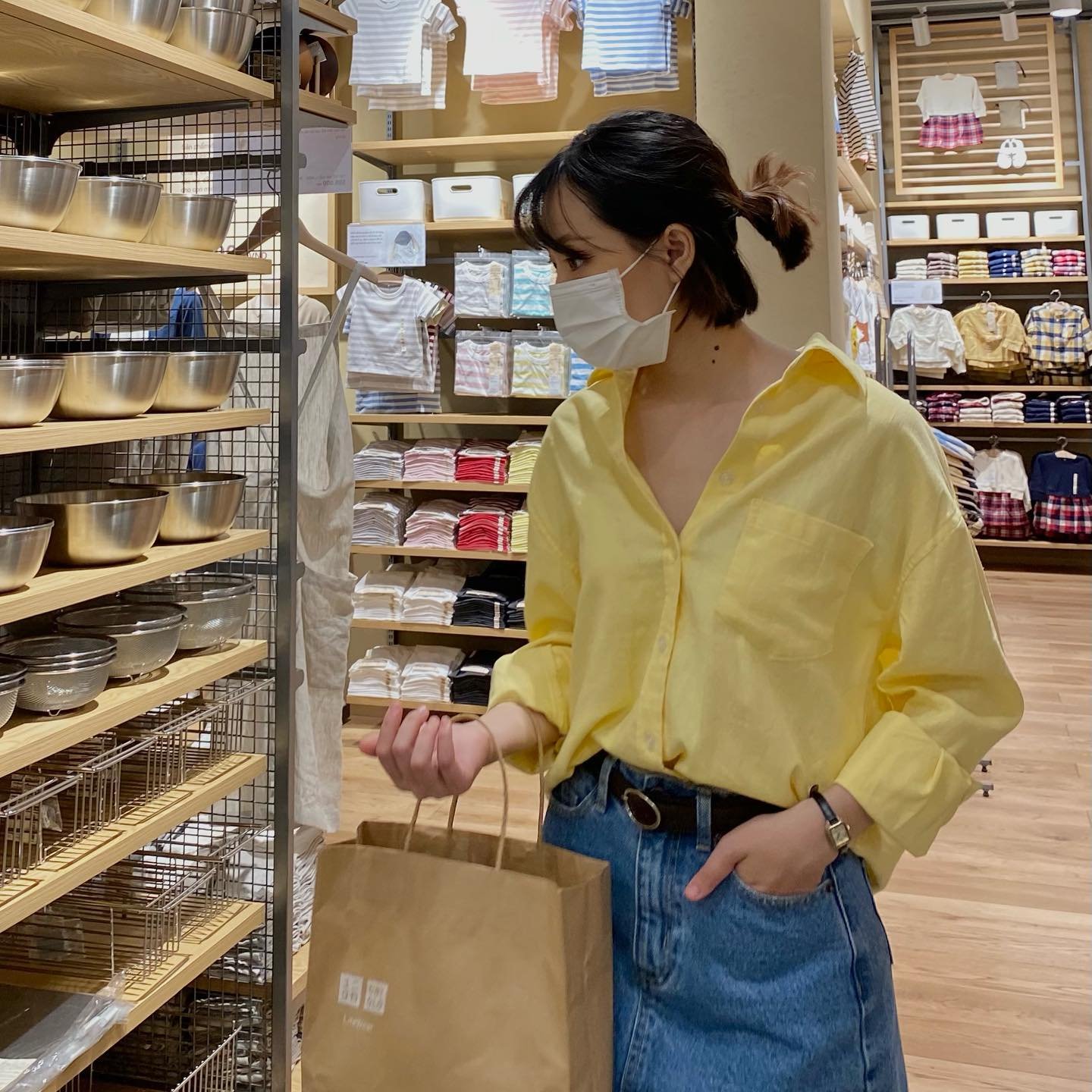 BOYFRIEND LINEN SHIRT - Áo sơ mi form rộng dáng basic dài tay