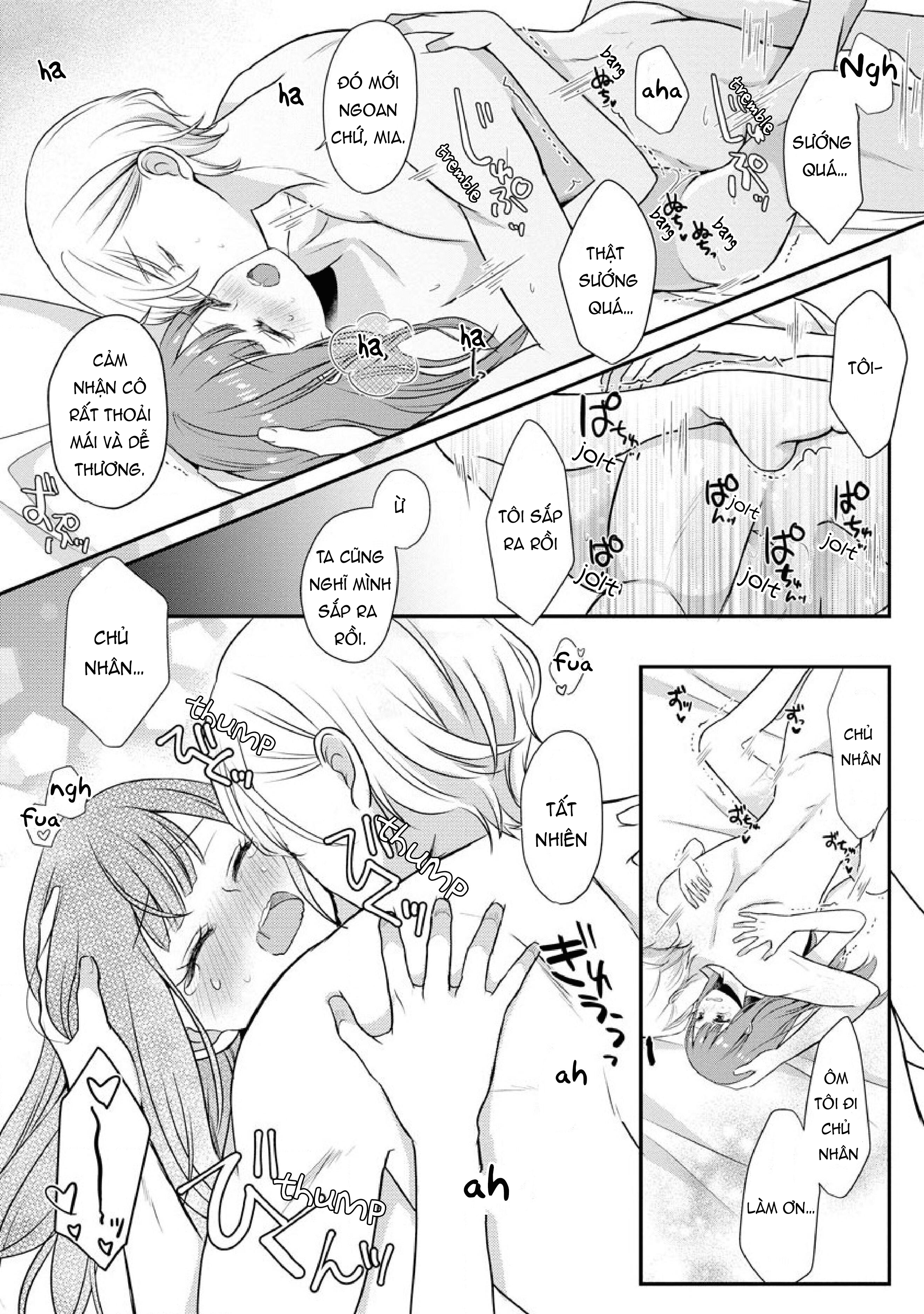 cô hầu dễ thương cùng chàng quý tộc điển trai chapter 1.3 4