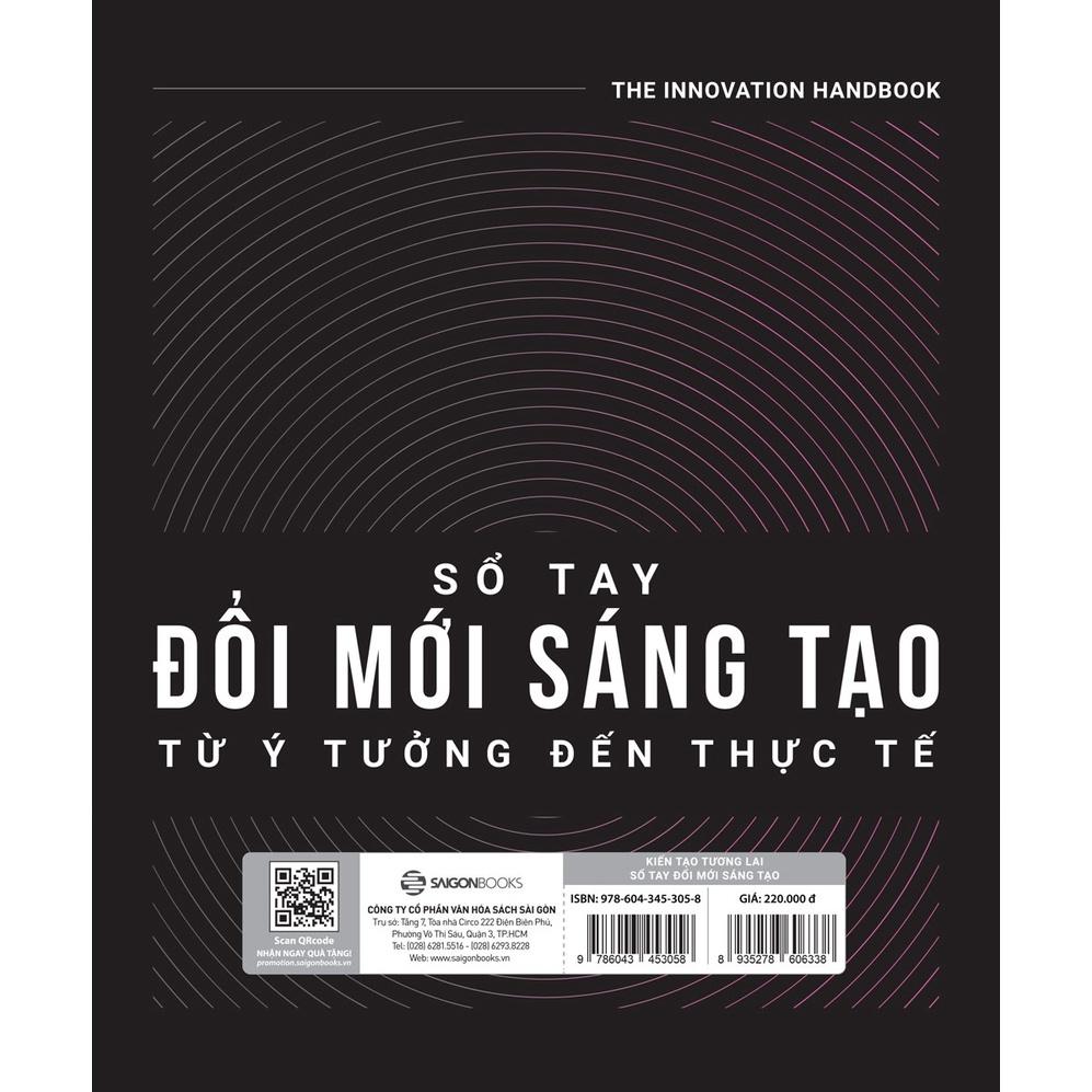 SÁCH - Kiến tạo tương lai - Sổ tay đổi mới sáng tạo - Tác giả Jeremy Gutsche