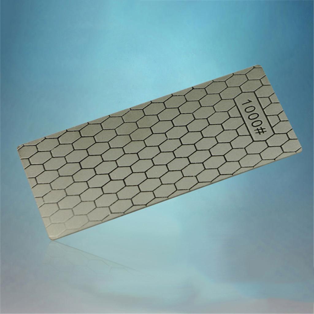 1000# Double Side Plate Whetstone Diamond Sharpening Stone Bench Sharpener 2